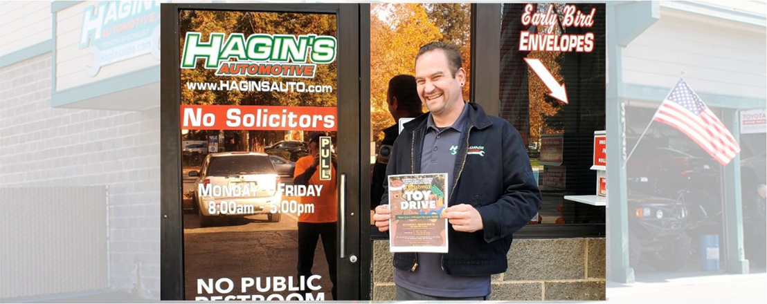 Toy Drive at Hagin's Automotive